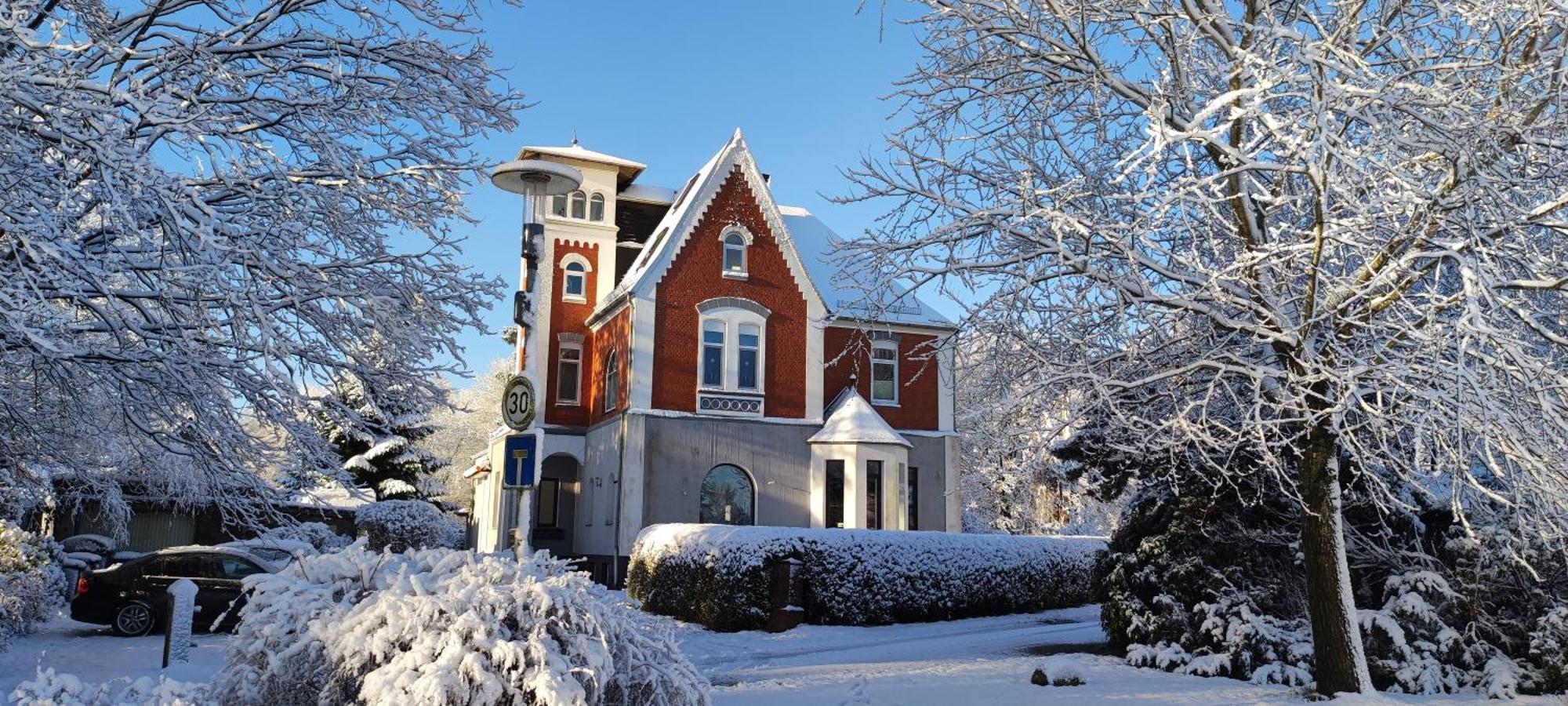 Villa Kunterbunt, Gemuetlichkeit Am Waldesrand Drangstedt Exterior photo